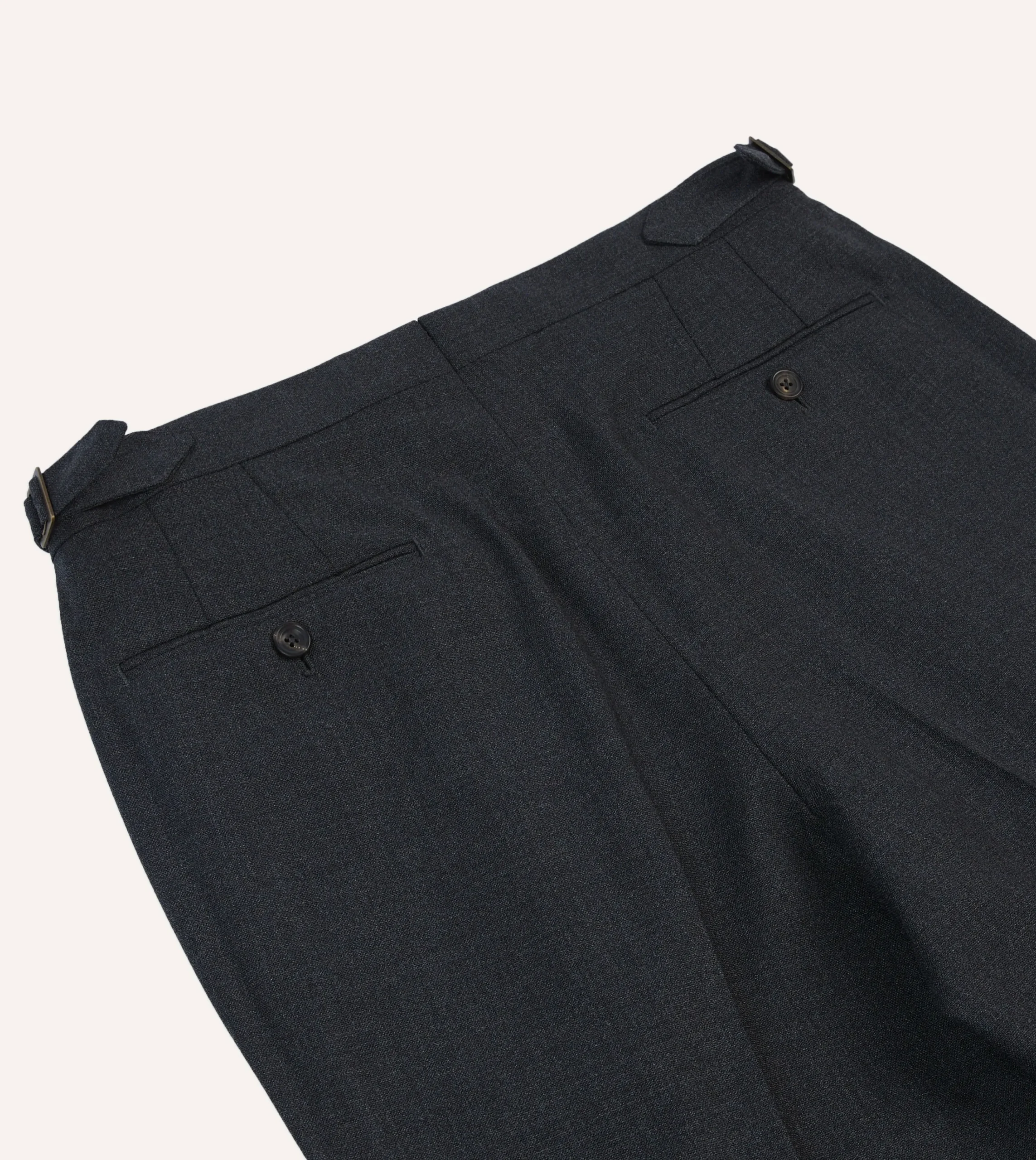 Drake’s Tropical Wool Single Pleat Trouser
