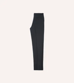 Drake’s Tropical Wool Single Pleat Trouser
