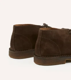 Drake’s Crosby Moc-Toe Chukka Boot Suede