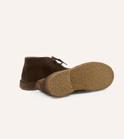 Drake’s Crosby Moc-Toe Chukka Boot Suede