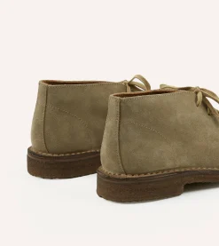 Drake’s Crosby Moc-Toe Chukka Boot Suede