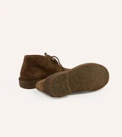 Drake’s Crosby Moc-Toe Chukka Boot Suede