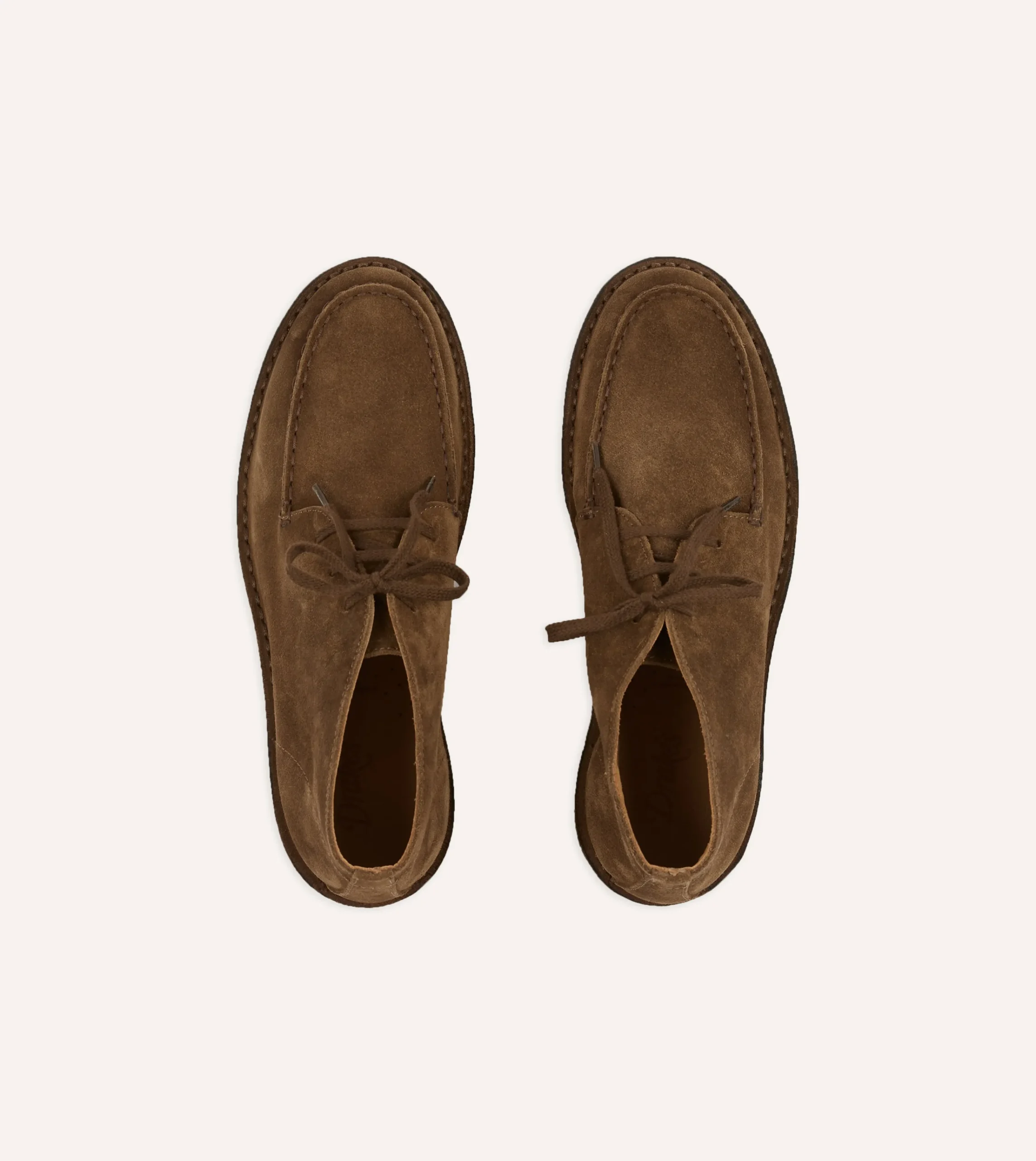 Drake’s Crosby Moc-Toe Chukka Boot Suede