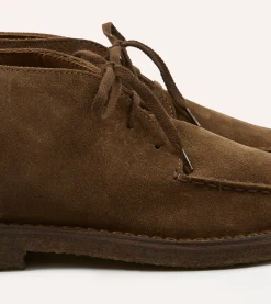 Drake’s Crosby Moc-Toe Chukka Boot Suede