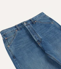 Drake’s 14.2oz Japanese Selvedge Denim Five-Pocket Jeans