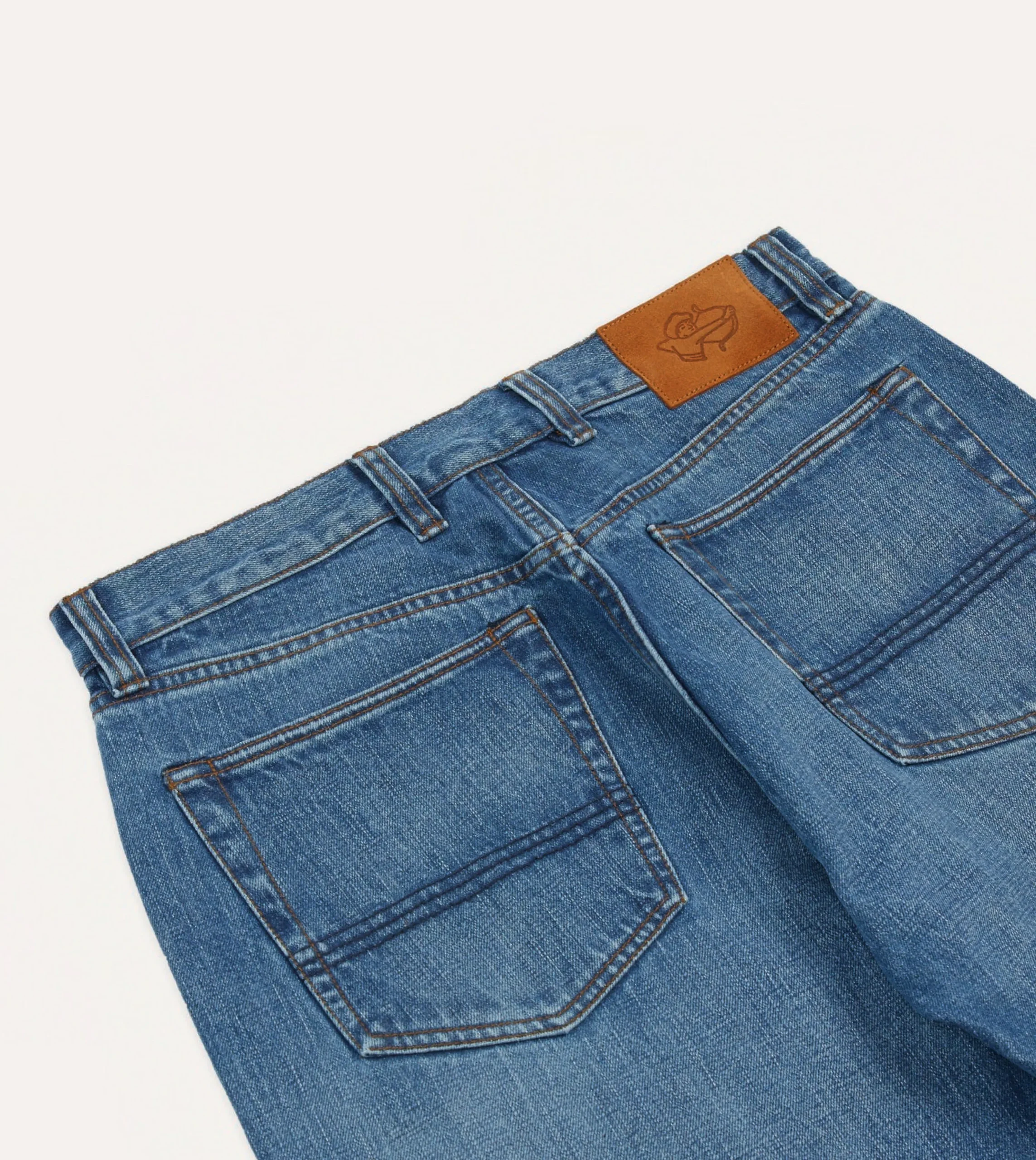 Drake’s 14.2oz Japanese Selvedge Denim Five-Pocket Jeans