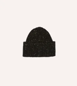Drake’s Donegal Ribbed Merino Knit Cap