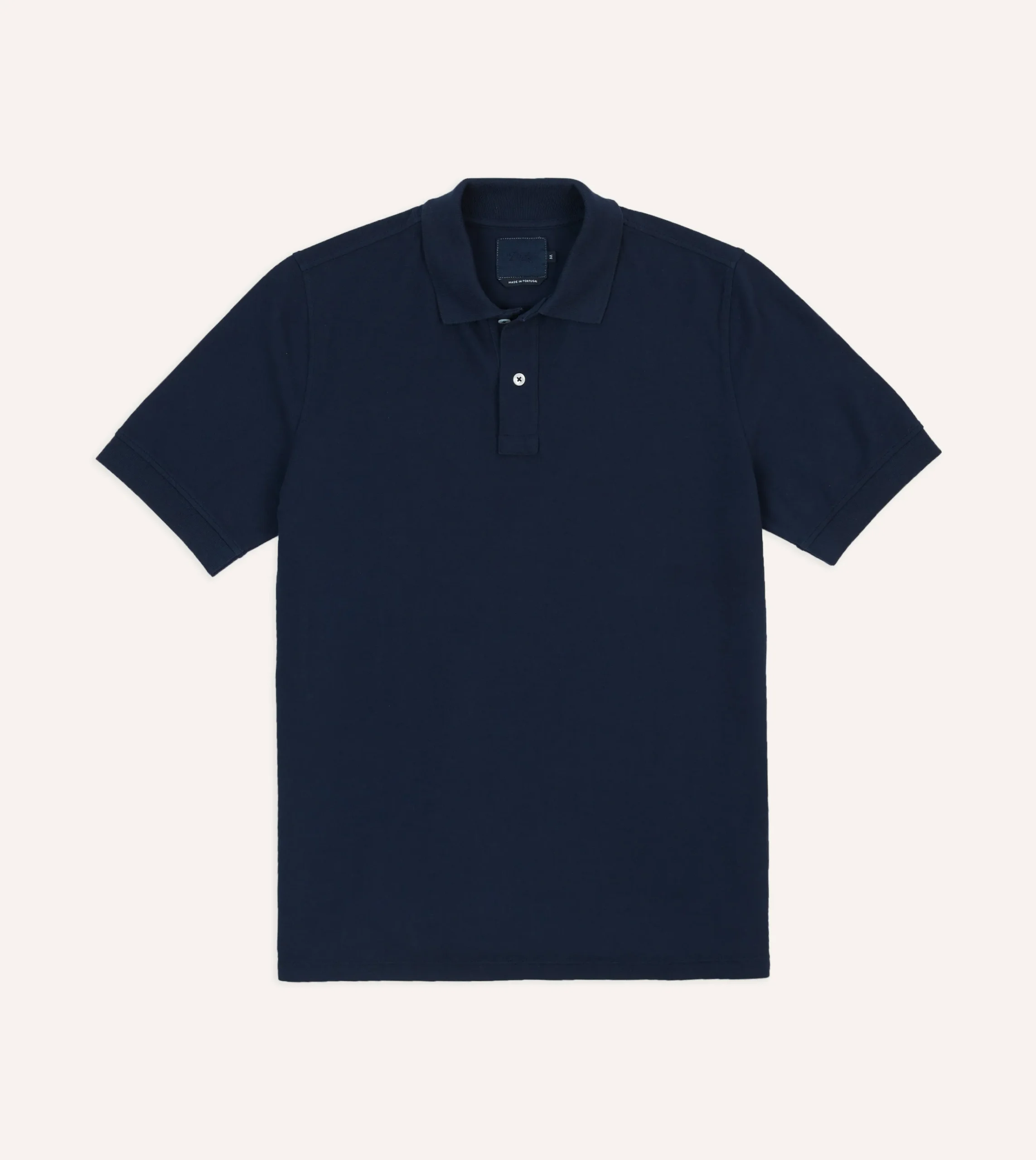 Drake’s Piqué Cotton Polo Shirt