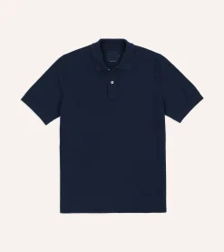 Drake’s Piqué Cotton Polo Shirt