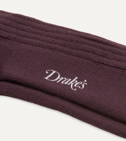 Drake’s Cotton Sports Socks