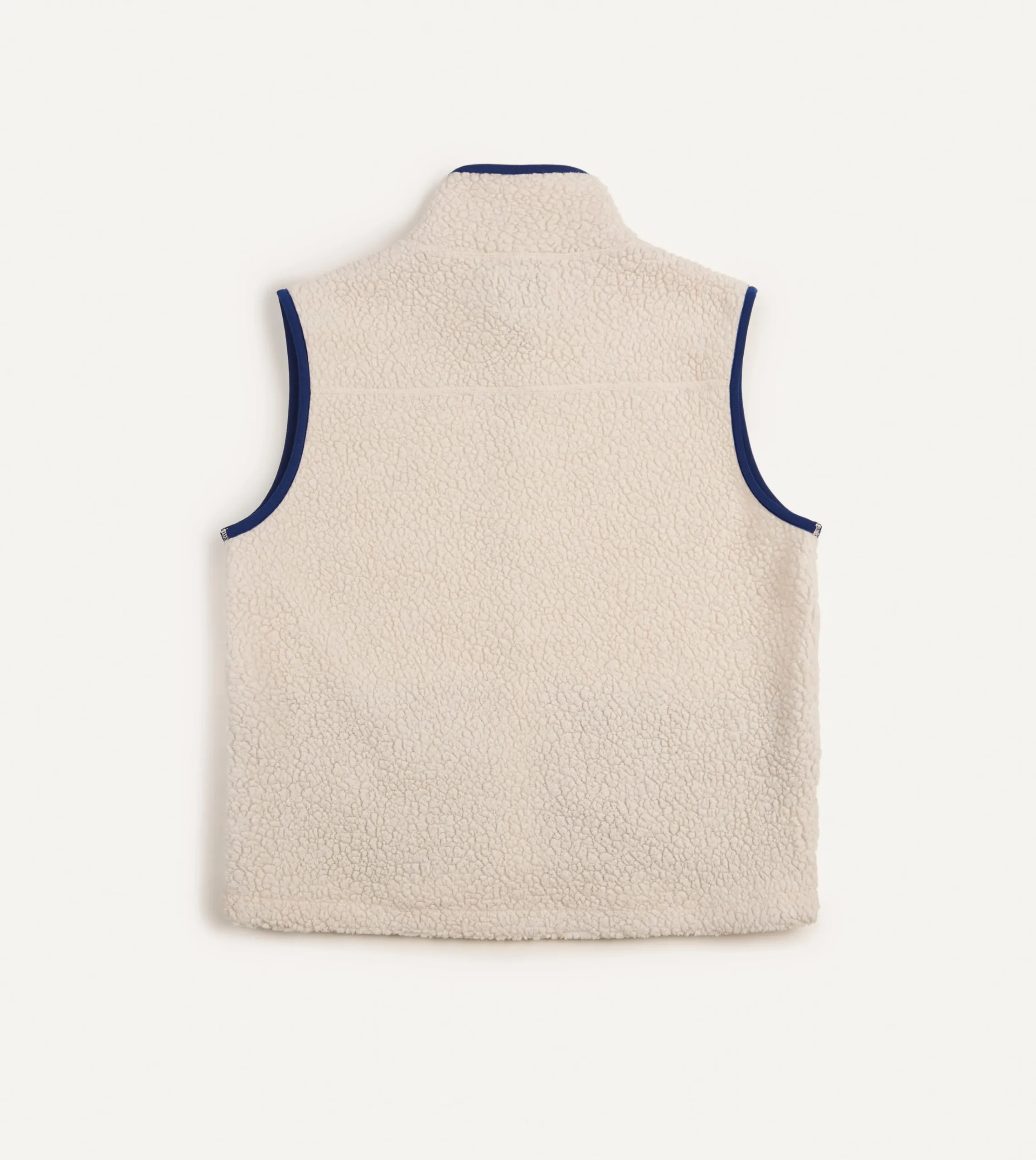 Drake’s Boucle Wool Zip Fleece Vest