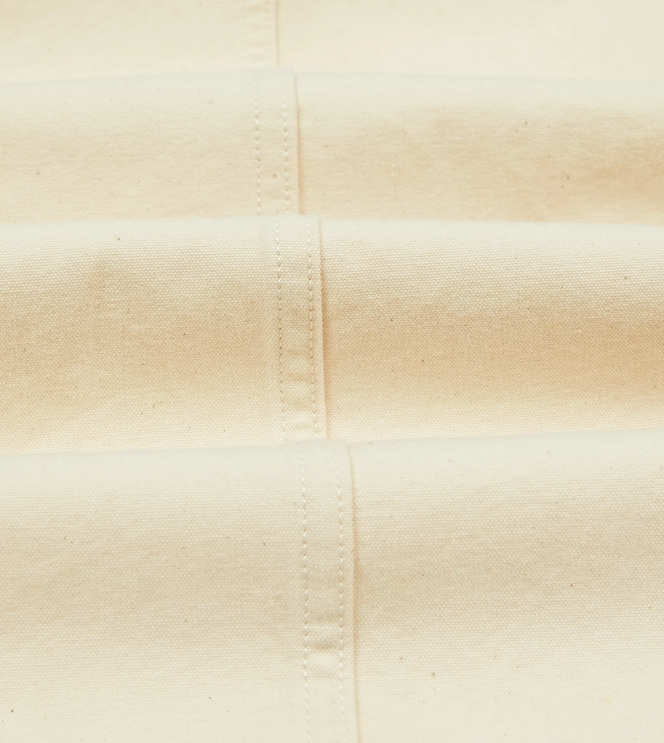 Drake’s Ecru Cotton Duck Canvas Five-Pocket Chore Jacket