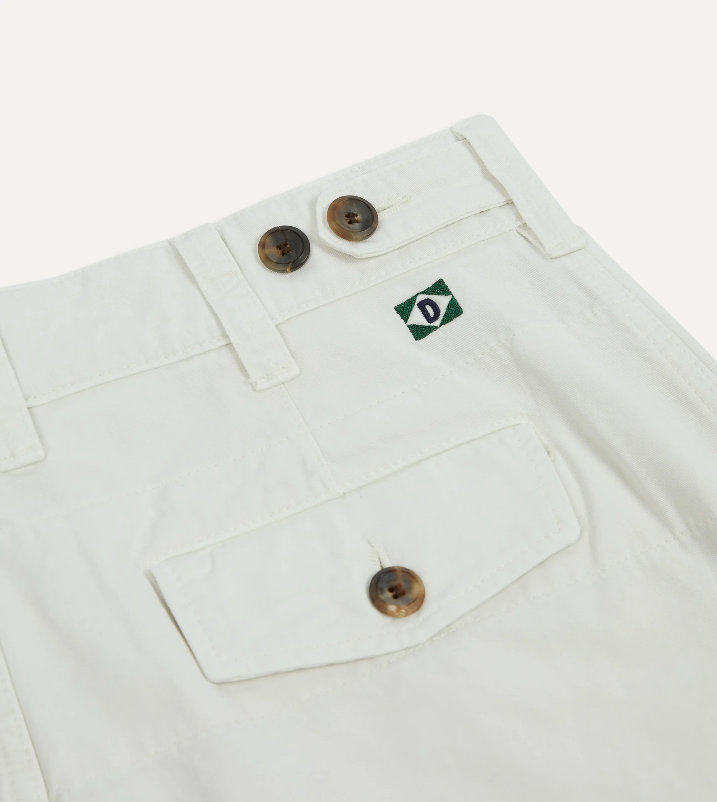 Drake’s Cotton Flat Front Chino