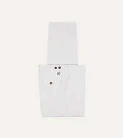 Drake’s Cotton Flat Front Chino