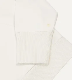 Drake’s Cotton Quarter Zip Sweatshirt