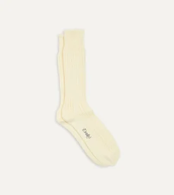 Drake’s Cotton Sports Socks