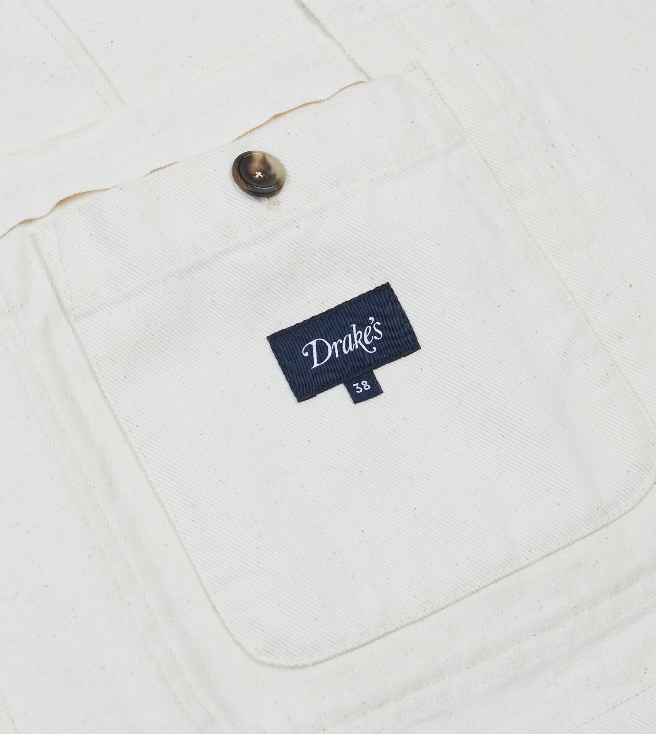 Drake’s Ecru Denim Games Blazer Mk. IV