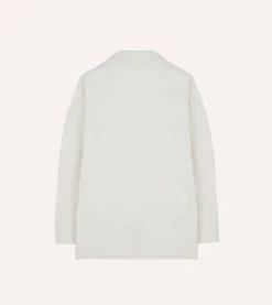 Drake’s Ecru Denim Games Blazer Mk. IV