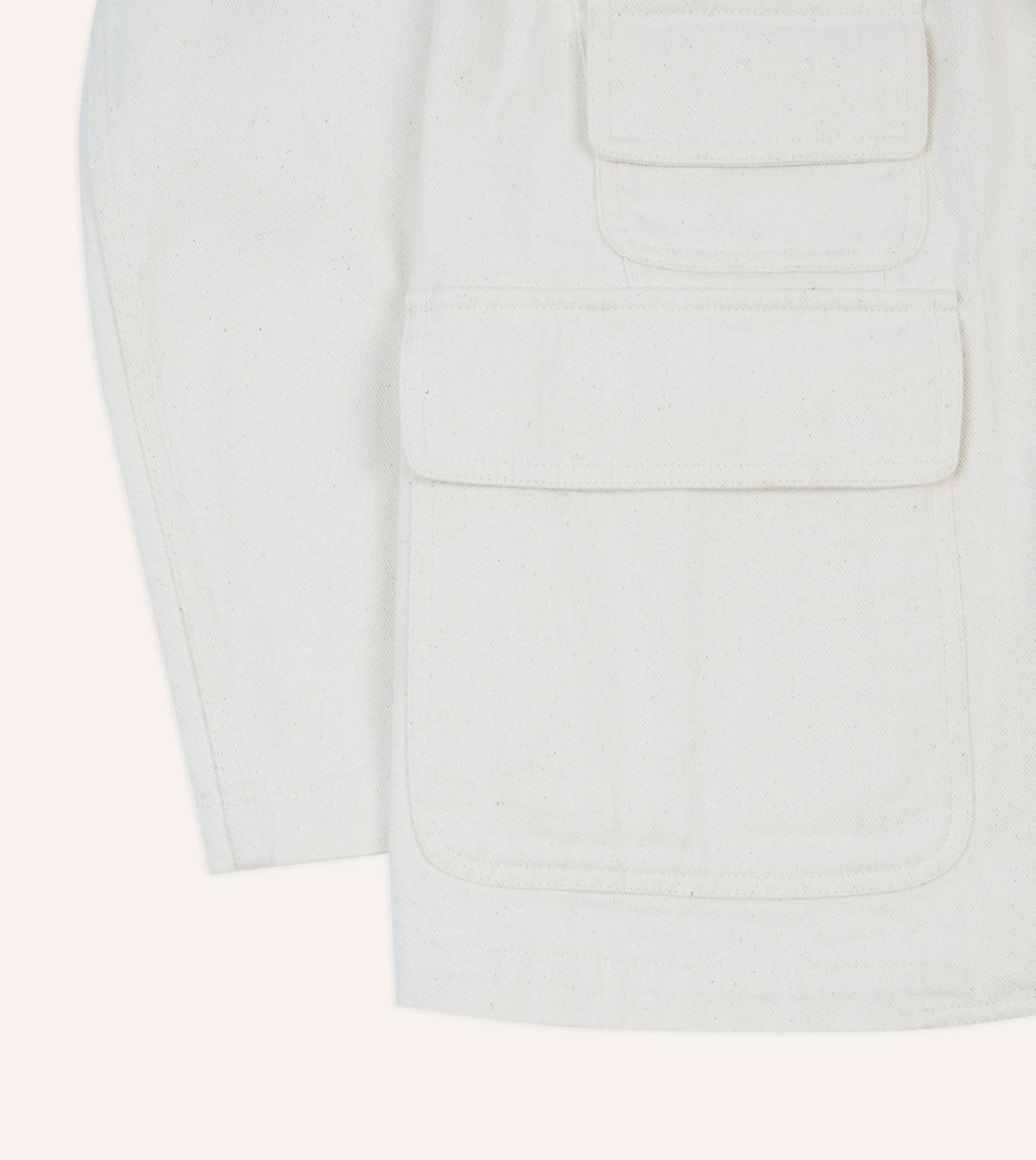Drake’s Ecru Denim Games Blazer Mk. IV