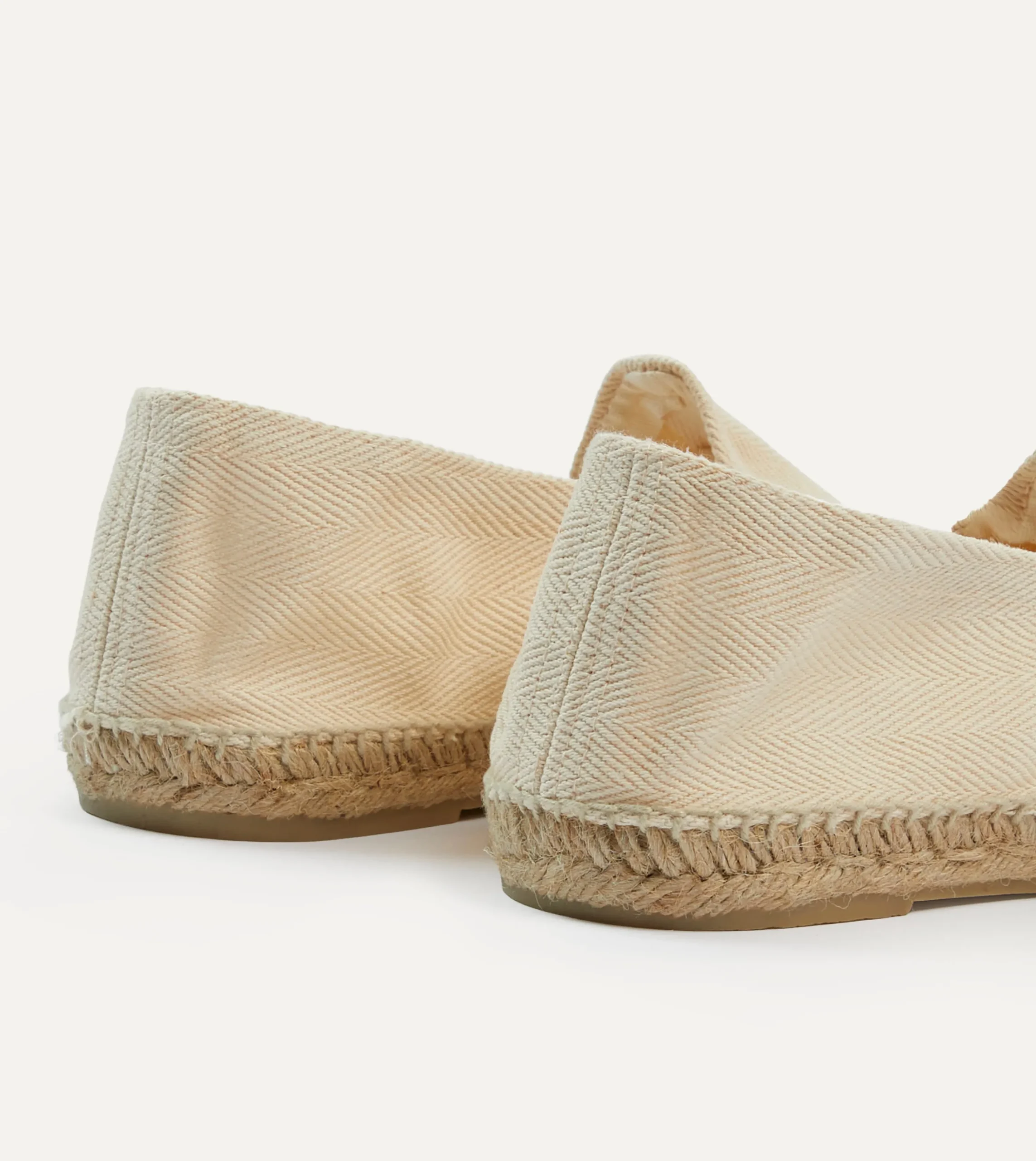 Drake’s Herringbone Cotton Espadrilles
