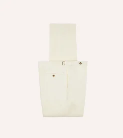Drake’s Irish Linen Single Pleat Trouser