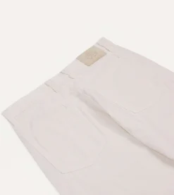 Drake’s Japanese Selvedge Needlecord Five-Pocket Trousers
