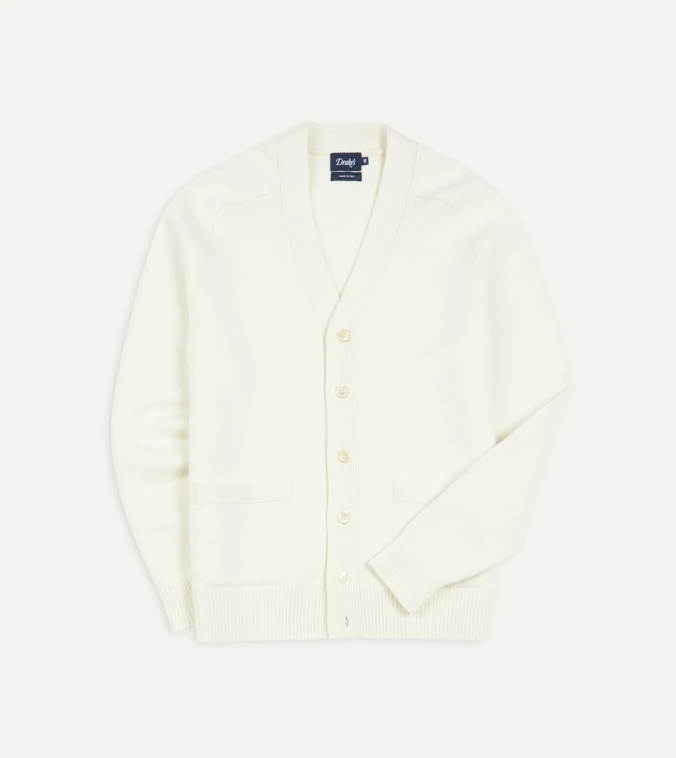 Drake’s Lambswool 6 Button Cardigan