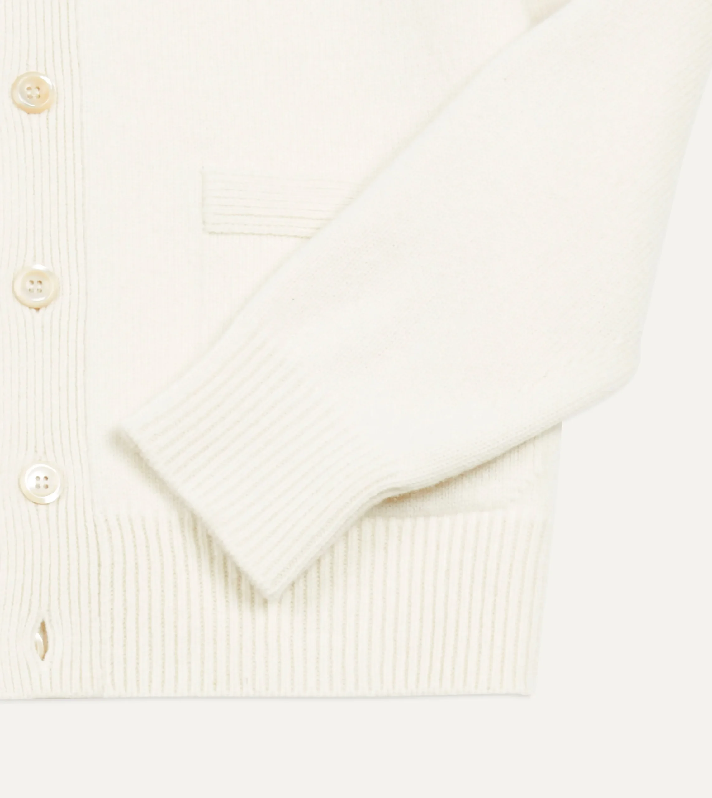 Drake’s Lambswool 6 Button Cardigan