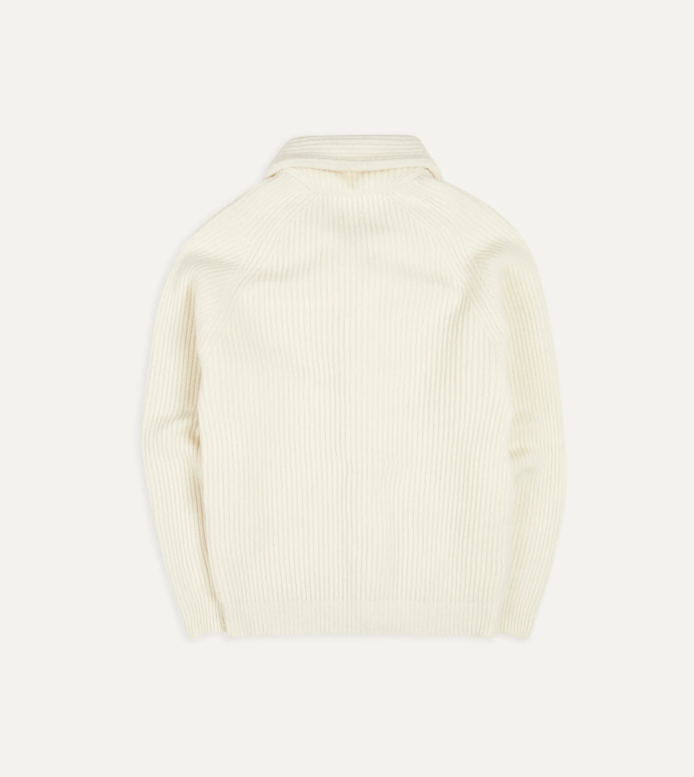 Drake’s Lambswool Shawl Collar Cardigan