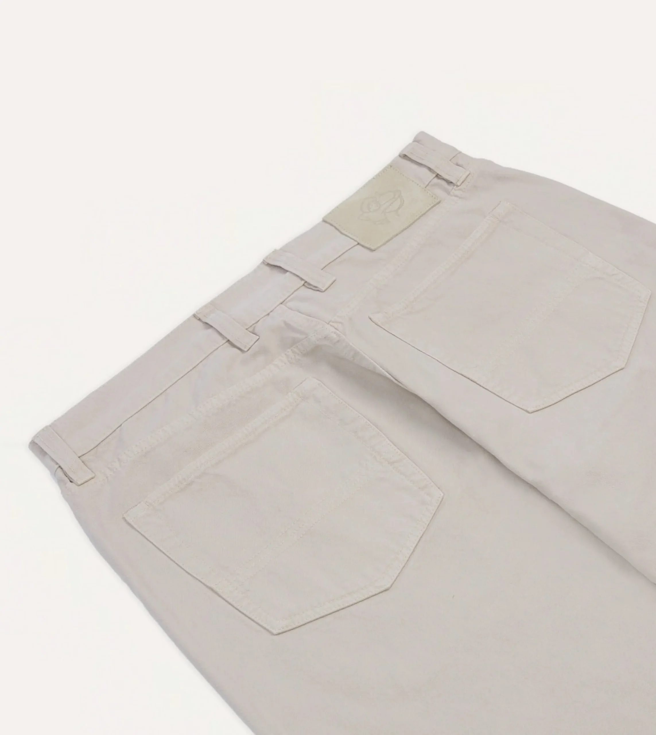 Drake’s Lightweight Cotton Canvas Five-Pocket Jeans
