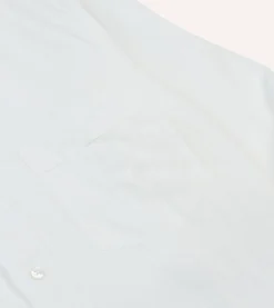 Drake’s Linen Spread Collar Shirt