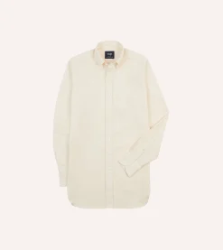 Drake’s Pinpoint Oxford Cotton Cloth Button-Down Shirt