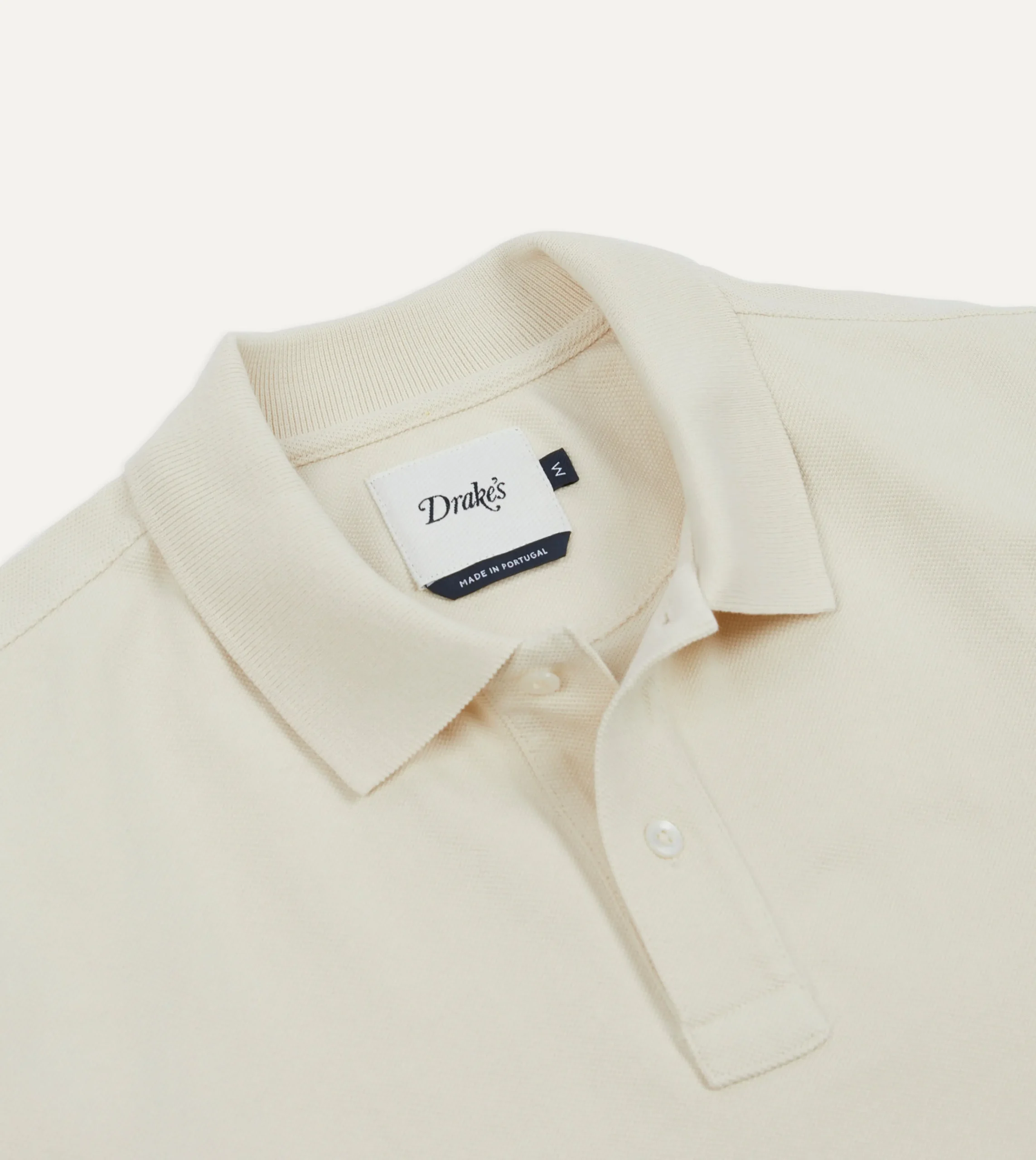 Drake’s Pique Cotton Long-Sleeve Polo Shirt