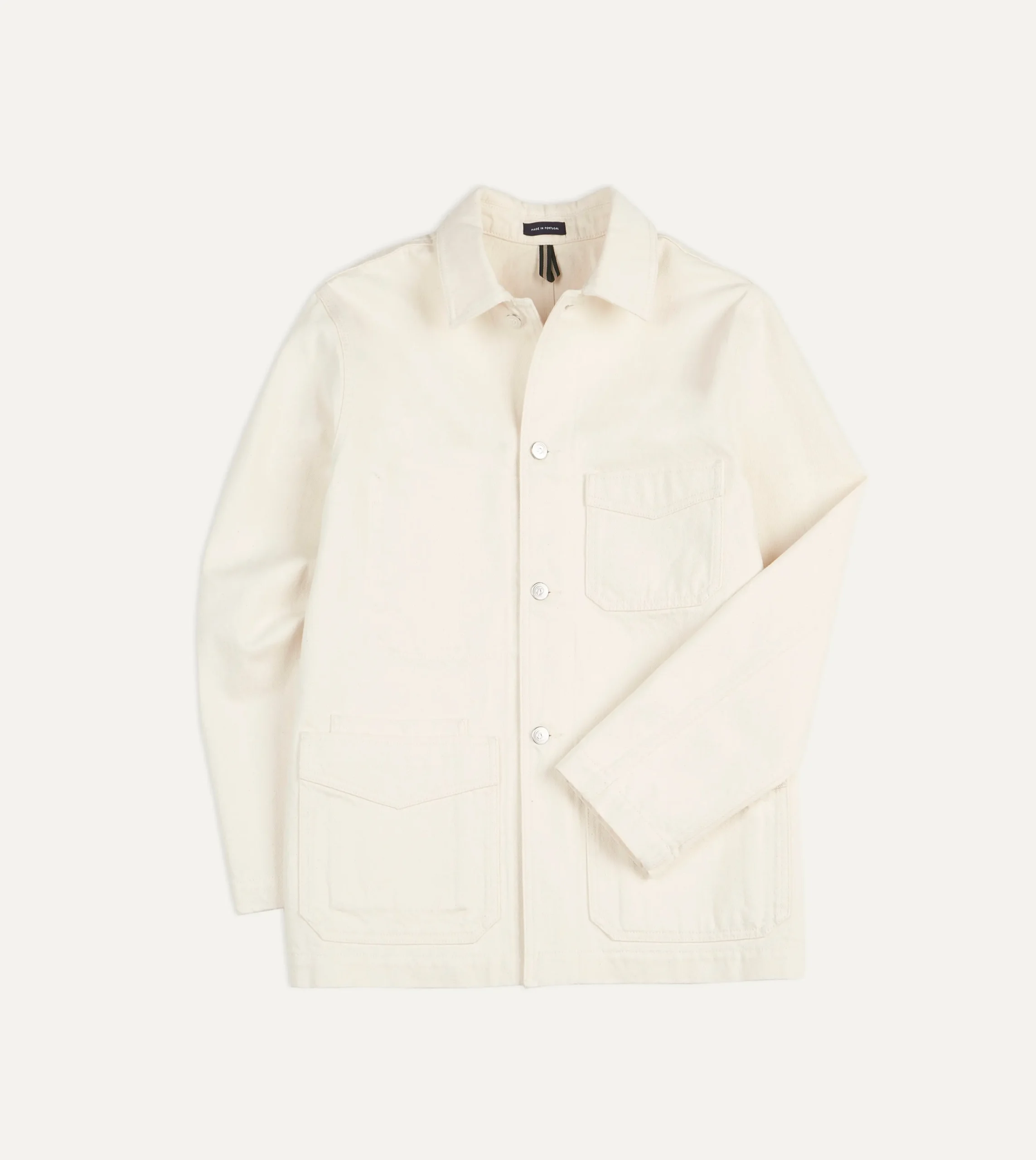 Drake’s Selvedge Denim Five-Pocket Chore Jacket
