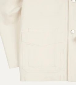 Drake’s Selvedge Denim Five-Pocket Chore Jacket