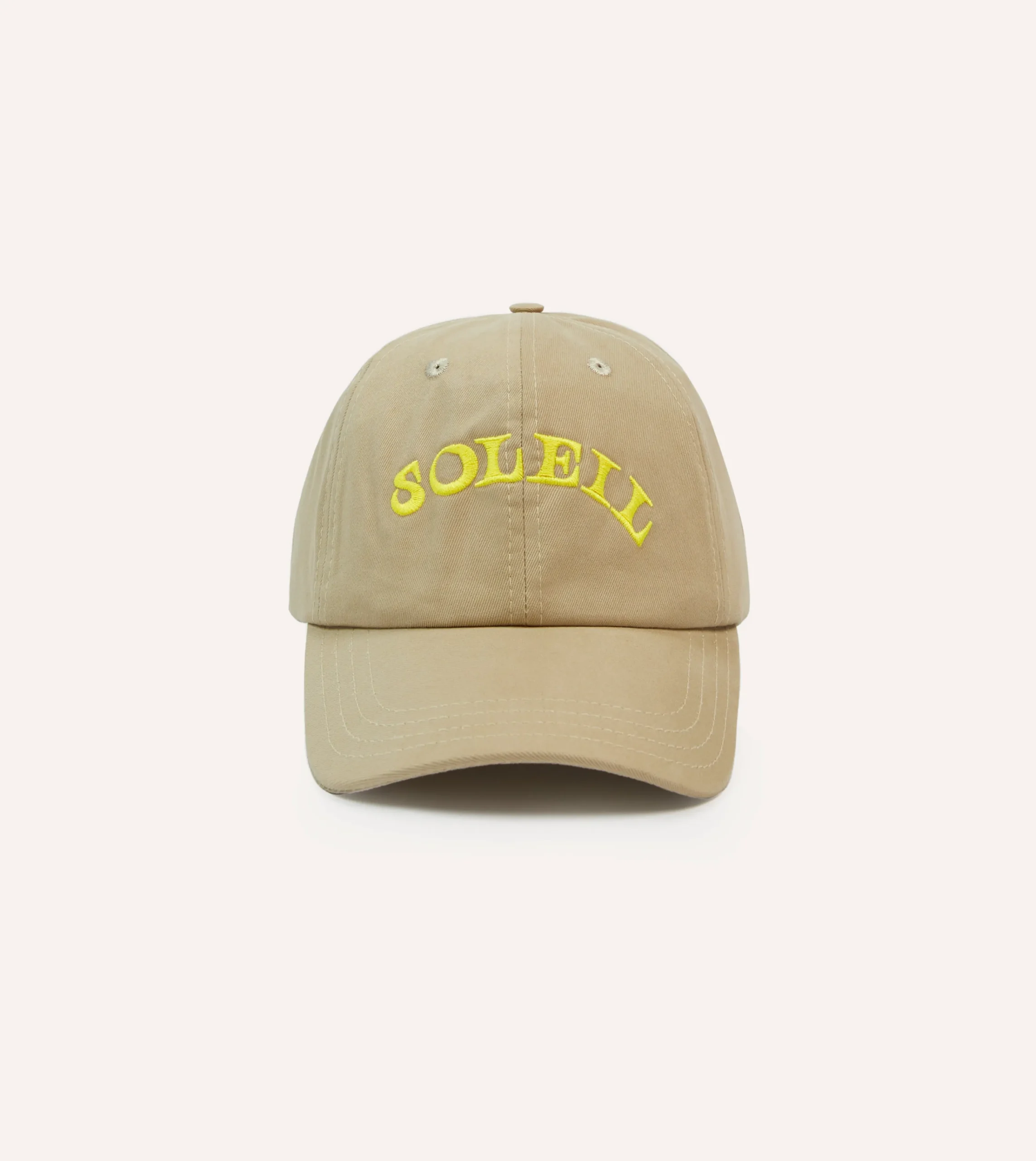 Drake’s Ecru Soleil Cotton Twill Baseball Cap