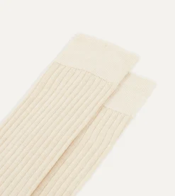 Drake’s Wool Over-the-Calf Socks