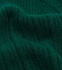Drake’s Angora Lambswool Ribbed Knit Cap