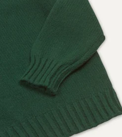 Drake’s Lambswool Submariner Roll Neck Jumper