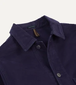 Drake’s Heavy Twill Cotton Five-Pocket Chore Jacket