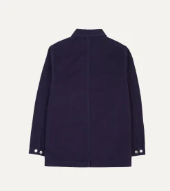 Drake’s Heavy Twill Cotton Five-Pocket Chore Jacket