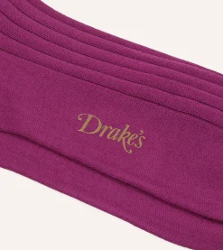 Drake’s Cotton Mid-Calf Socks