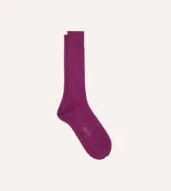 Drake’s Cotton Mid-Calf Socks