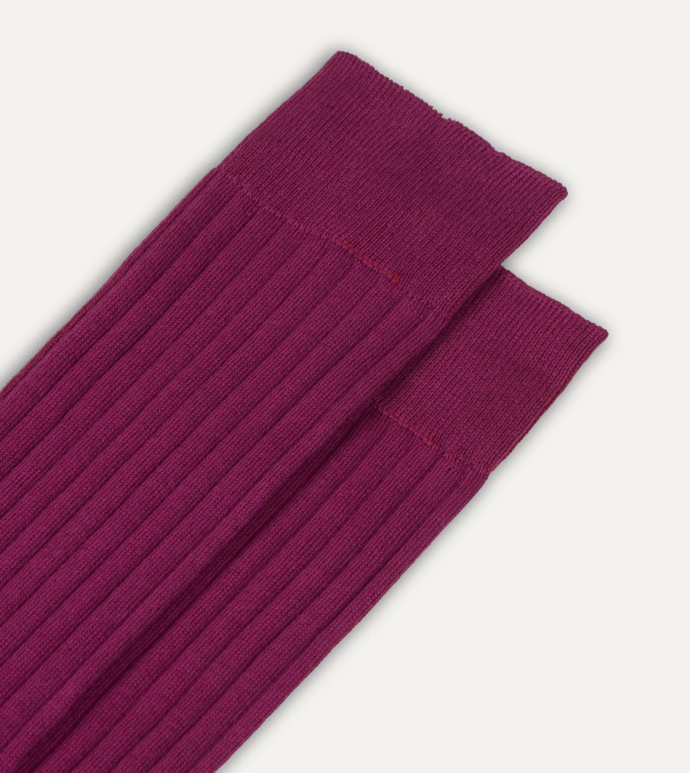 Drake’s Cotton Over-the-Calf Socks