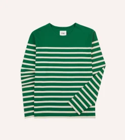 Drake’s Green Breton Long Sleeve T-Shirt
