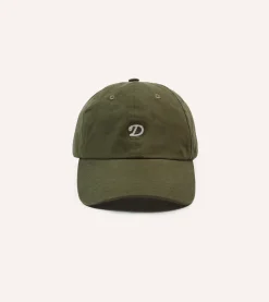 Drake’s Chainstitch 'D' Cotton Twill Baseball Cap