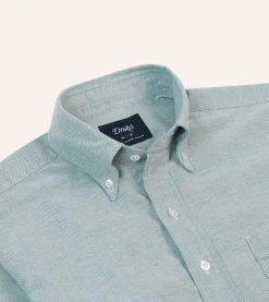 Drake’s Cotton Oxford Cloth Button-Down Shirt