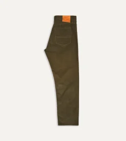 Drake’s Japanese Selvedge Needlecord Five-Pocket Trousers