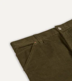 Drake’s Japanese Selvedge Needlecord Five-Pocket Trousers