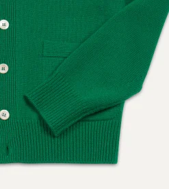 Drake’s Lambswool 6 Button Cardigan
